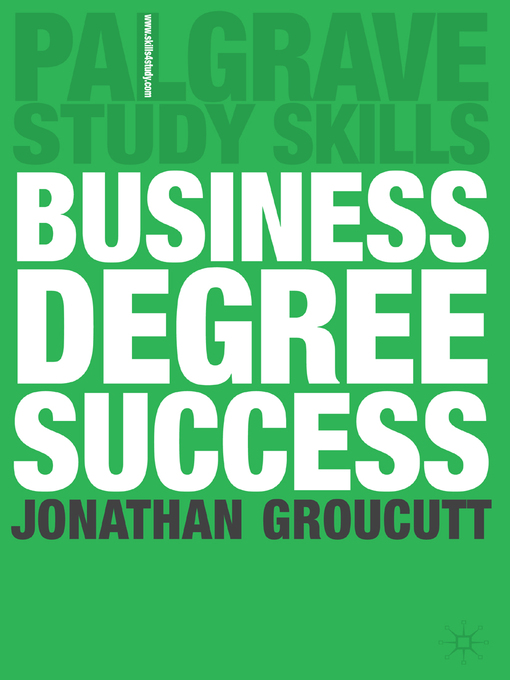 Title details for Business Degree Success by Jonathan Groucutt - Available
